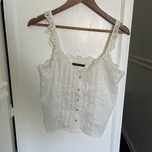 Abercrombie cream tank